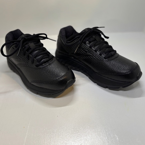 Women’s Black Brooks Addiction walking Shoes size 6.5 narrow(2A) - Picture 2 of 11